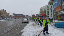 Ankara Büyükşehir Belediyesi karla mücadelede teyakkuzda