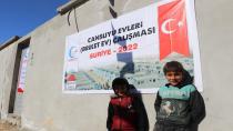 Cansuyu Derneği, Suriye’de Briket Evler İnşa Etti